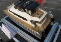 custom made model of 60ft catamaran yacht